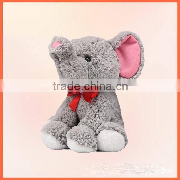 25cm High Quality Cute Elephant Stuffed Animal Toys Plush Elephant/Grey Elephan Toy