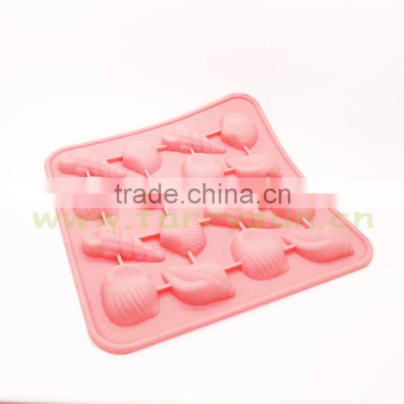 100% FDA silicone heart shape silicone chocolate molds chocolate maker Online selling silicone cake molds