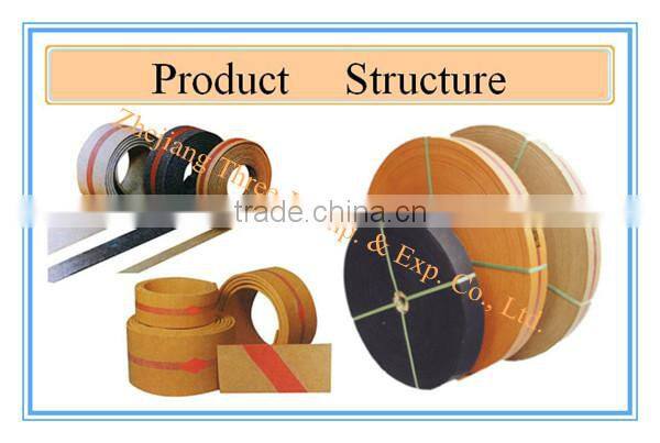 Flat Rubber Transmission Belt Good Strength