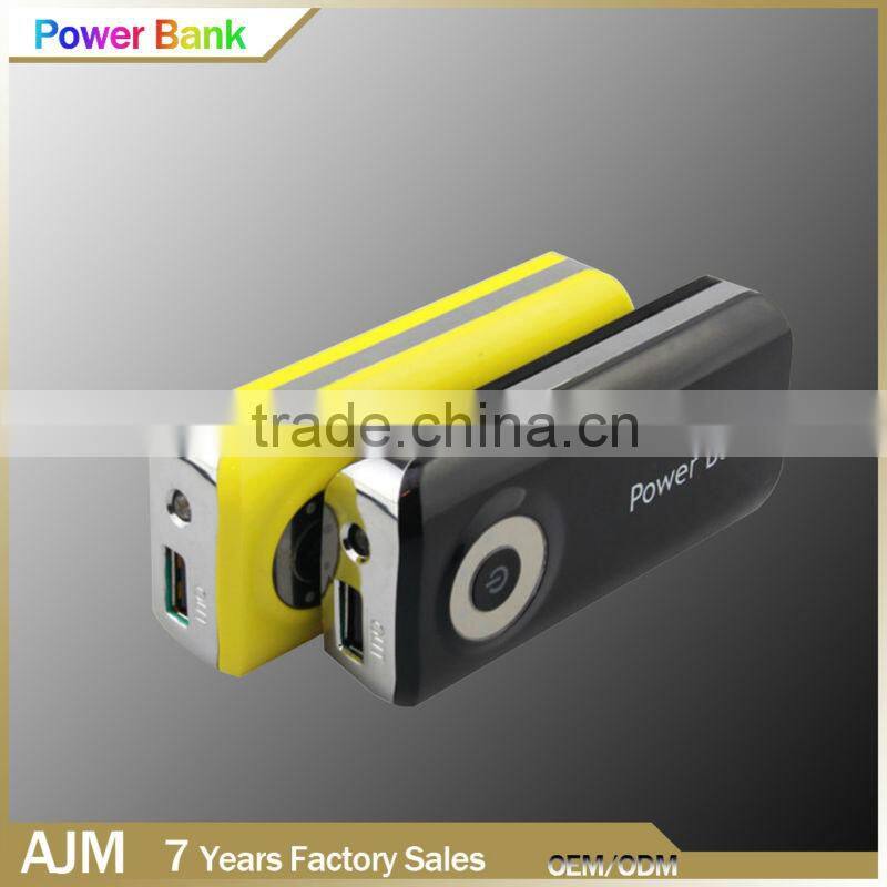 5200mah portable mobile power bank For Mobile Phone multi battery 18650 kit portable phone charger