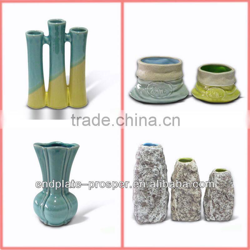 New Arrival Ceramic Vase Marble Finish Vase