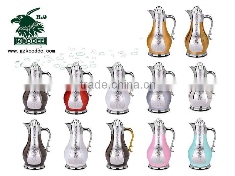 long time insulated kettle , BPA free, customize galss lined vacuum flask,