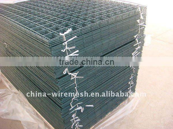 Vinyl coated welded wire mesh panel ,pvc coated welded mesh panel(supplier)