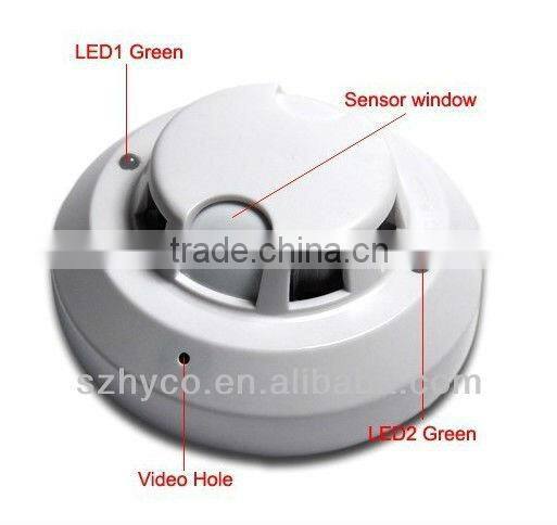 Smoke Detector Covert Camera DVR Recorder Remote Control 4GB