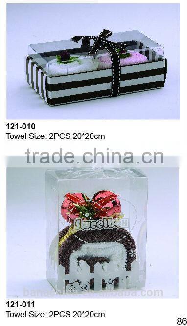 Lovely terry cotton cake towel/gift towel/christmas towel