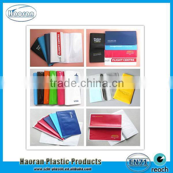 Eco-friendly PVC Flight Ticket Wallet China Manufacturer