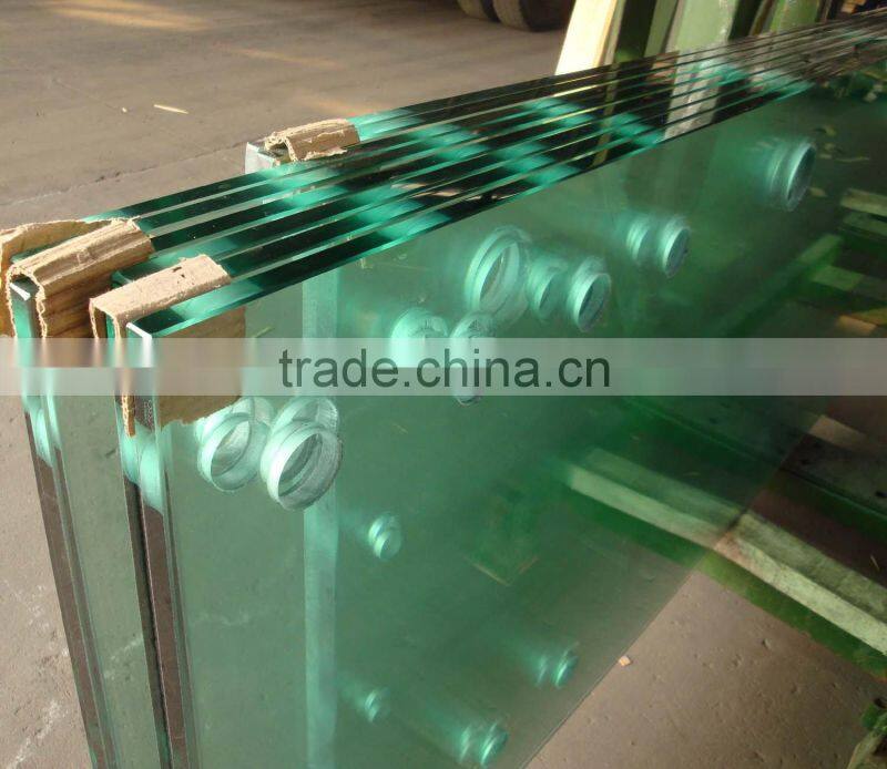 15-19mm high quality and reasonable price thick Tougnened Glass (AS/NZS2208:1996 )