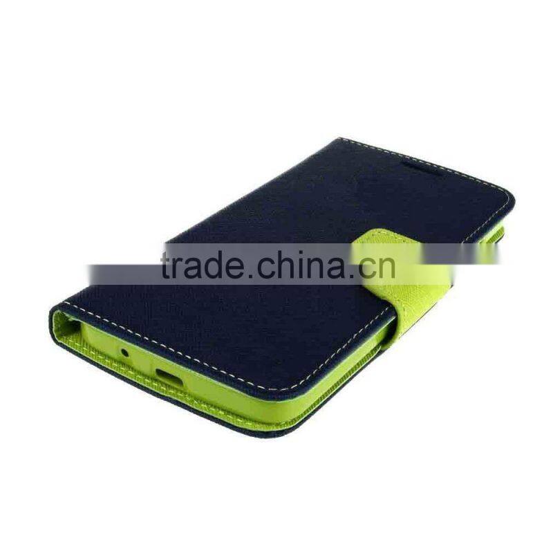 Keno Hot Selling Wallet With Card Holder PU Hybrid Leather and TPU Flip Stand Mercury Case for Asus Zenfone 5