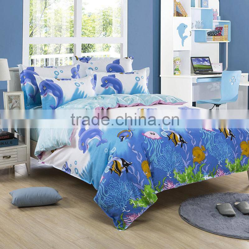 cotton twill reactive printing bedding set