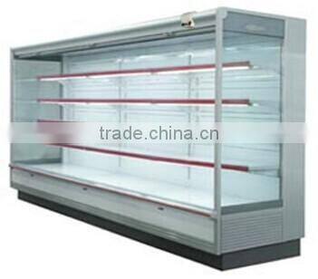 High quality Commercial Display Freezer for Frozen Food Shop, Display Chest Freezer, glass door ice cream freezer