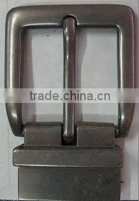 Fashion style ZINC ALLOY metal plate belt buckle
