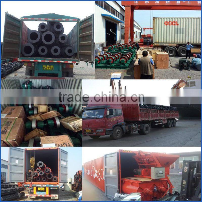 Concrete pile production line for pile foundation