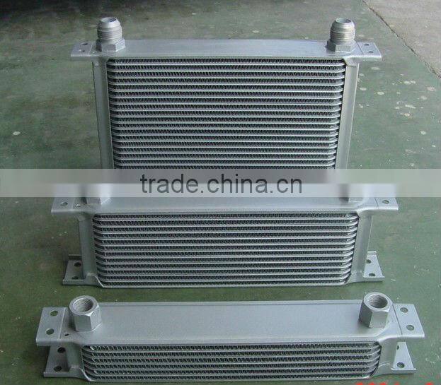 aluminum stack layer structure autocar oil cooler-radiator