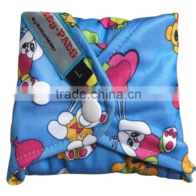 Organic Bamboo Washable Menstrual Pads Healthy Bamboo Sanitary Pads