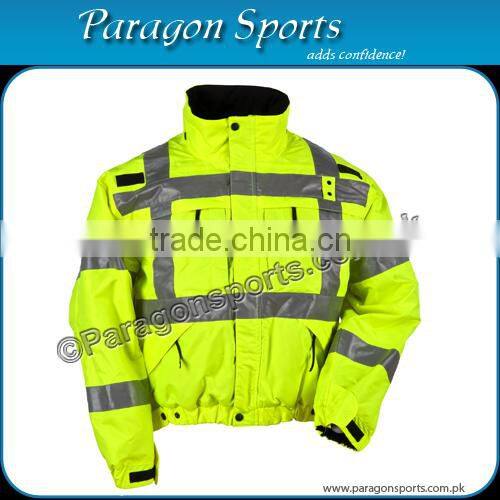 Hi-vis Safety Pant with reflective tapes , Fluorescent yellow