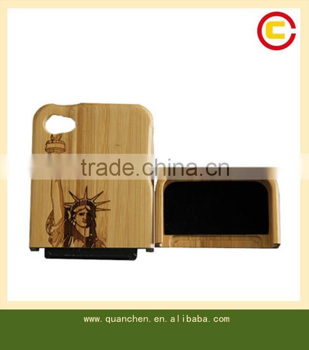 wholesale cell phone case bamboo case for iphone4s
