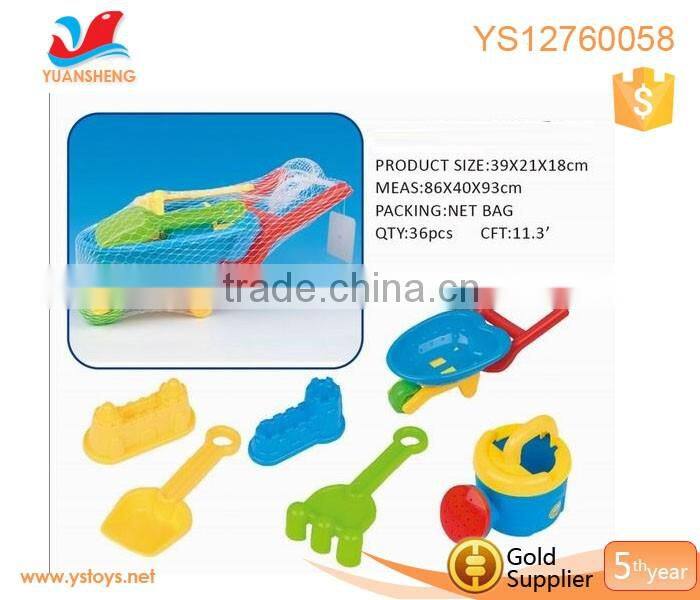 Summer newest outdoor toy plastic bucket beach toys for sale
