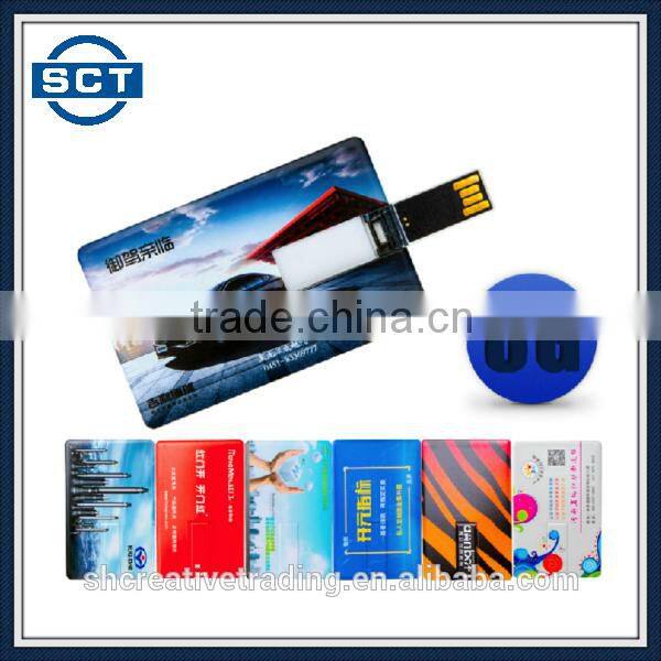 Promotional USB Flash Drive Cards Personalized with Logo Free
