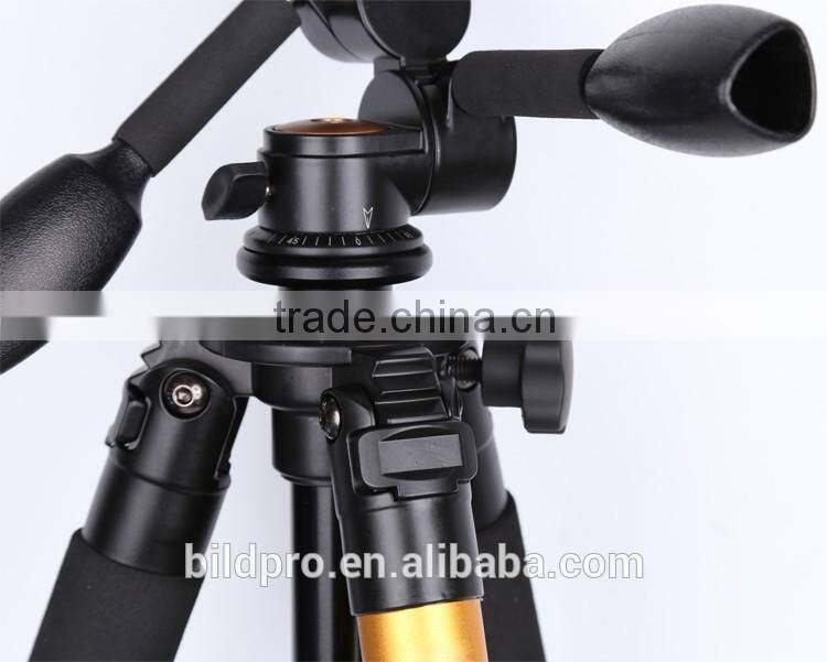BILDPRO 1.8m Hydraulic Tripod Professional Camera Stand 32mm Aluminum Leg