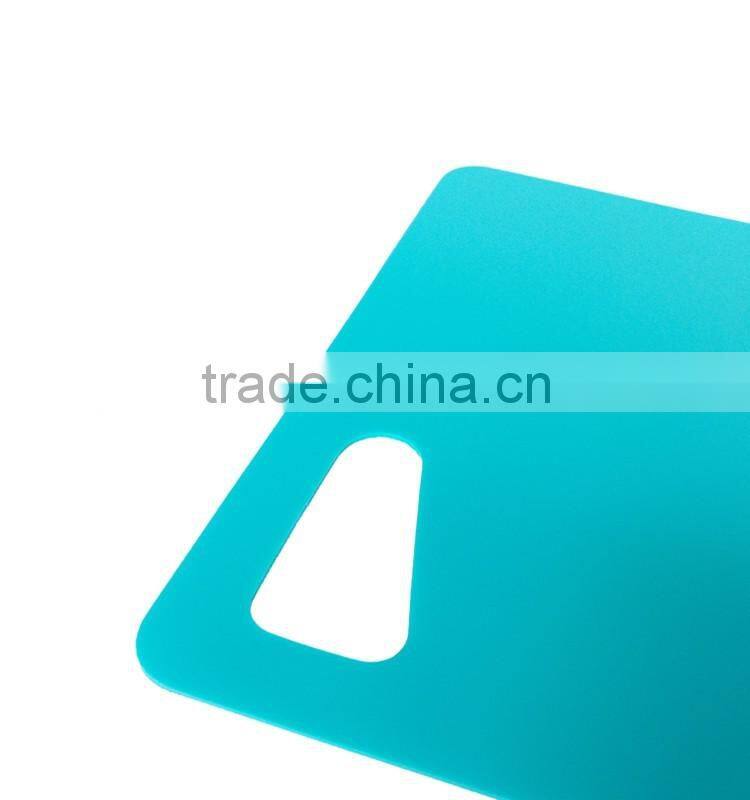 2016 new design flexible board cutting thin cutting board anti slip cutting mat set
