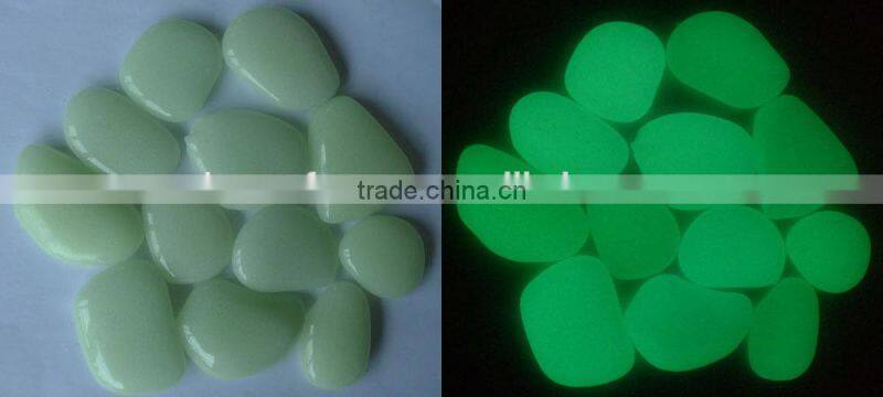 glow in the dark garden stone
