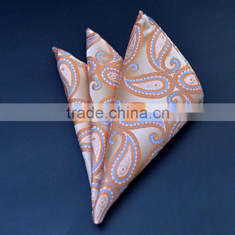 2016 Hot Sale Men 100% Silk Printed Big Handkerchief custom pocket square for men