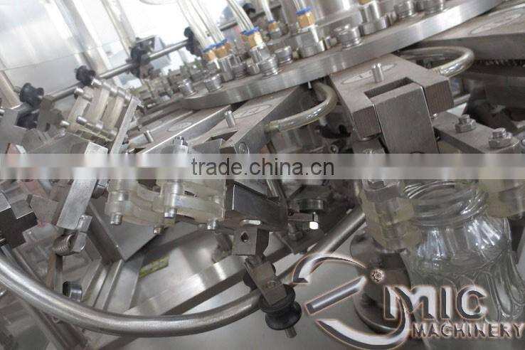 MIC-12-12-1 Top quality professional factory produce glass bottle twist off Cap juice bottle packing machine with CE