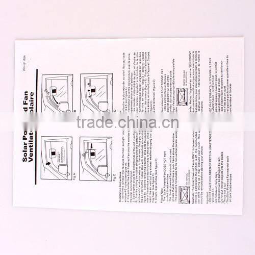 1W Solar Power Auto Cool Air Vent