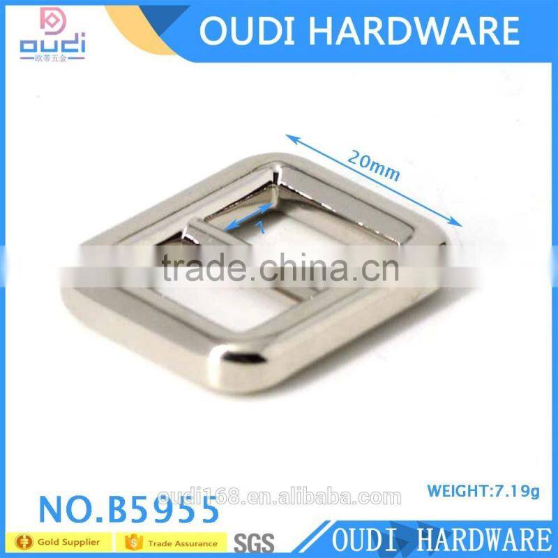 Free Nickel Tri-glide Slide Metal Adjustable Buckles For BackPack