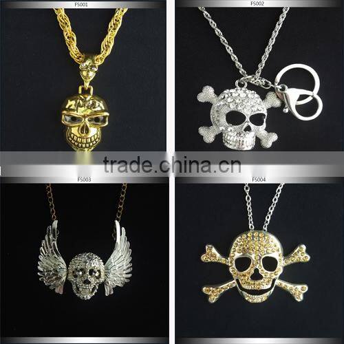 Sincere Suppliers New Company Product Gift Silver Statement Necklace