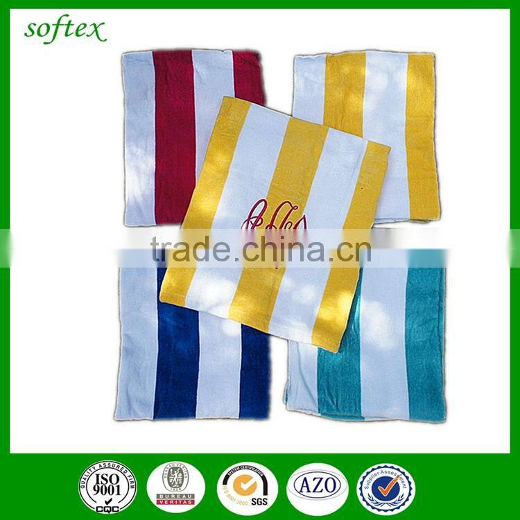 china softex wholesale bathroom 100% cotton navy and white bath towels