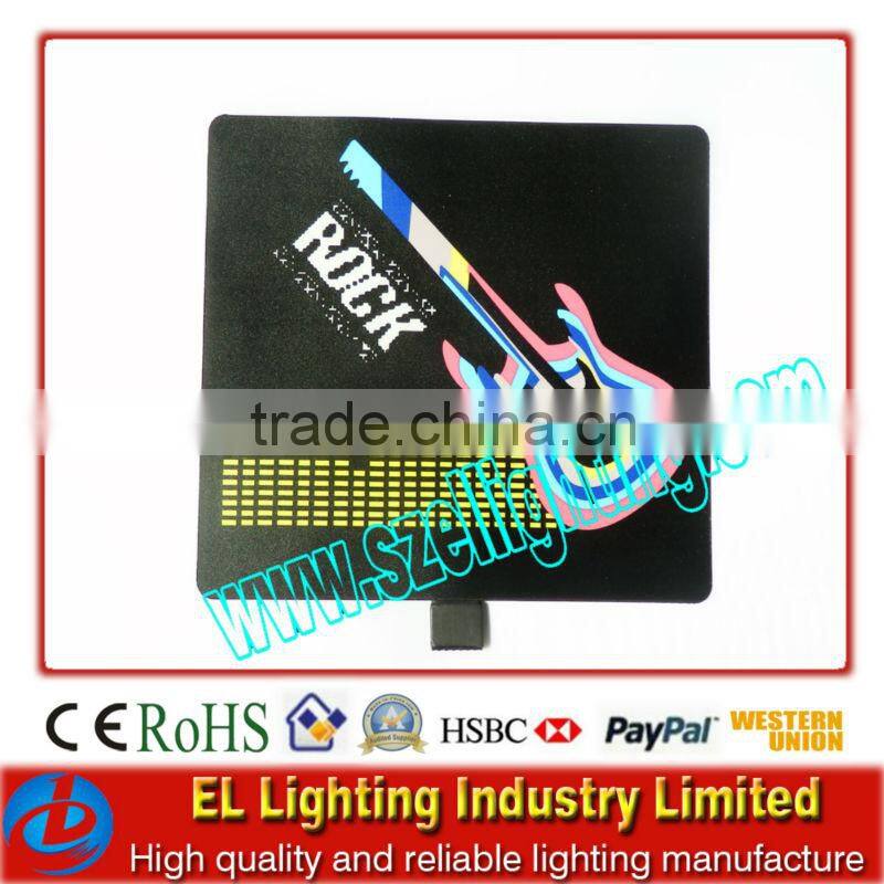 equalizer el panel with sound sensor /auto flashing inverter