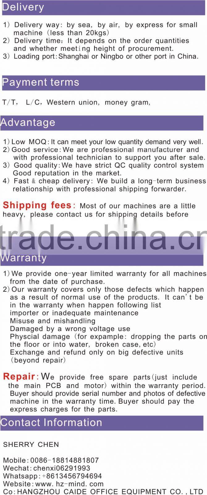 Hydraulic Paper Cutting Machine ( WD-670R)