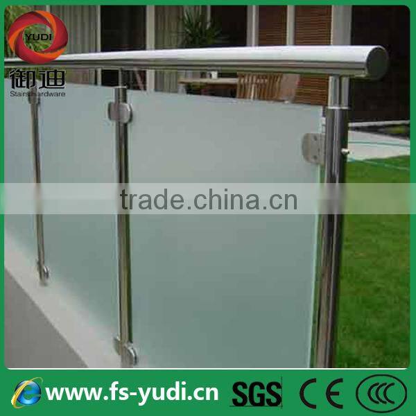 cheap outdoor terrace glass stainless steel railings price