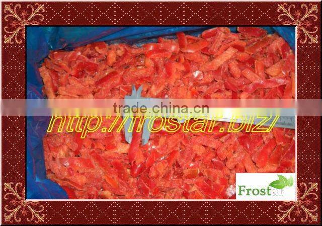 Frozen Red Pepper Strips