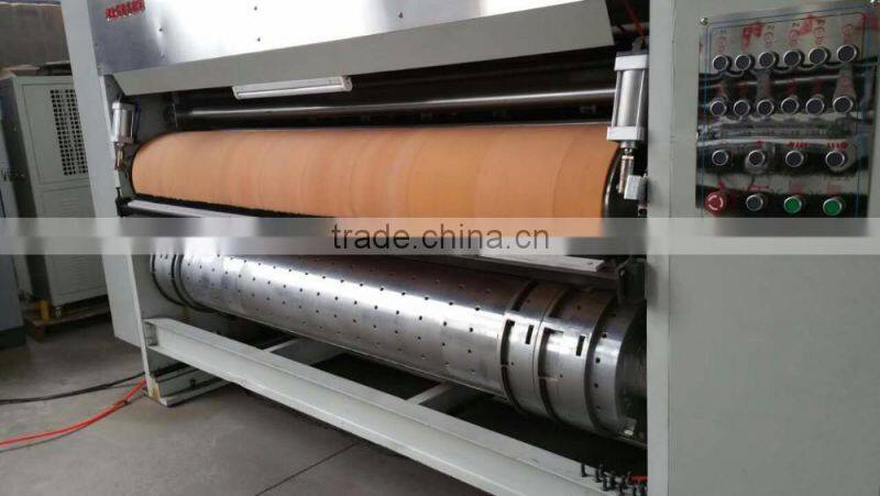 Corrugated Carton Box Flexo Printing Slotting Rotary Die-cutting Machine