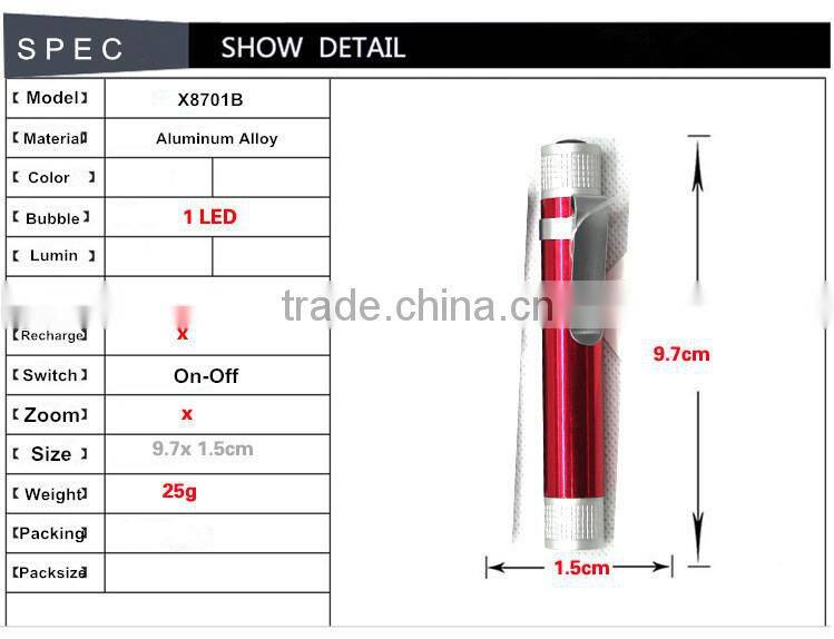 manufacturer led flashlight, mini flat led flashlight, led mini flashlight
