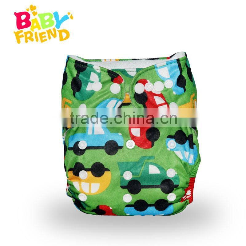 New Printed Babyfriend Diaper Wholesale Babyfriend Newborn AIO Cloth Diaper
