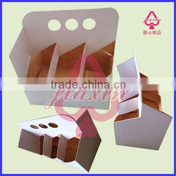 cardboard display stand corrugated paper display stand for cup and plate