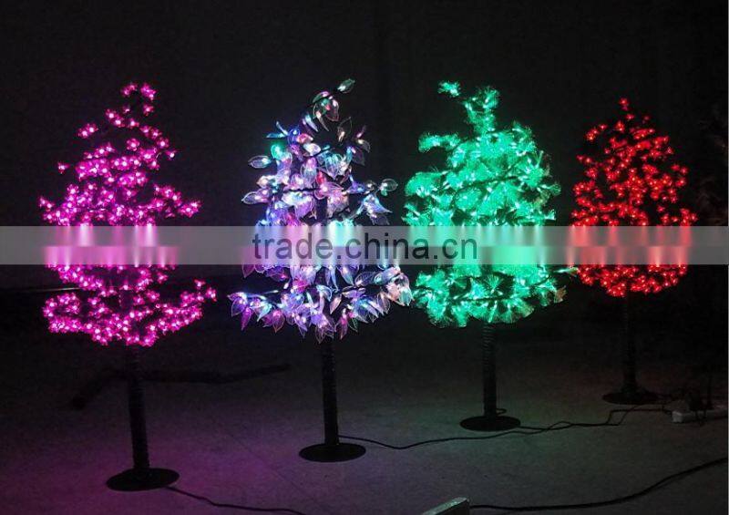 DOLLS HOUSE CHRISTMAS TREE FIBRE OPTIC LIGHTS FOR A DOLLS HOUSE GREEN TREE