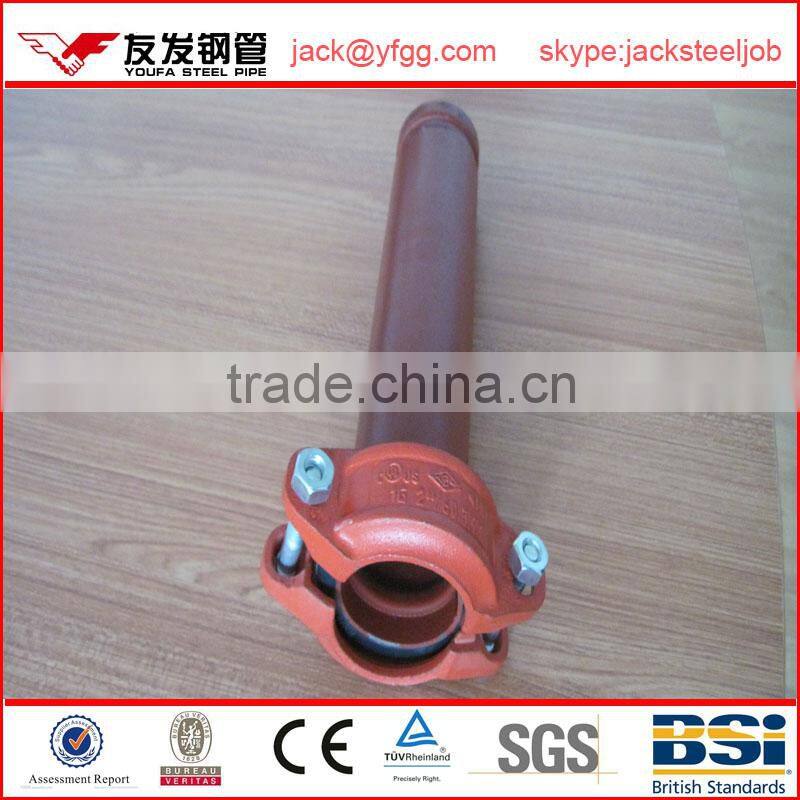 LGJ automatic water - spraying steel groove tubes with lacquer paint