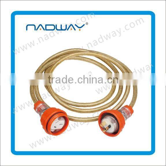 2015 waterproof plug and connector with SAA Christmas hot sale ,best discount black friday sale