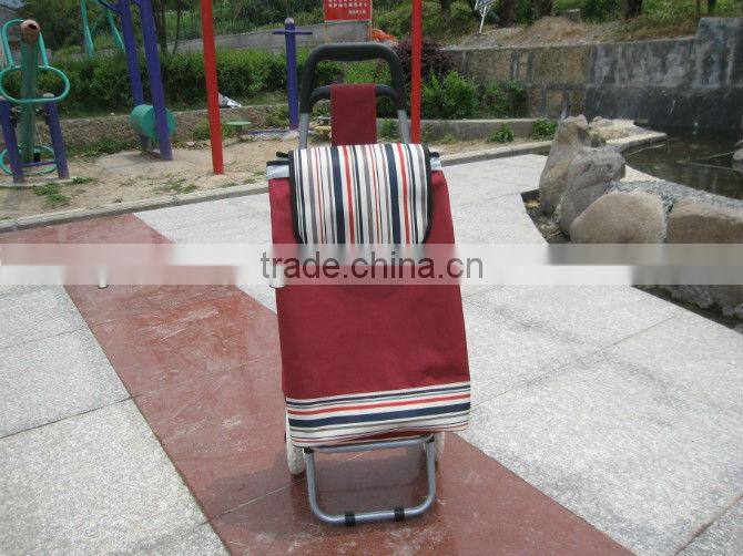 luggage cart ,shopping trolley bag,shopping trolley bag with seat-GW06