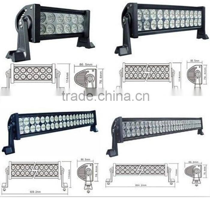 Cree led light bar for SUV, ATV, Trucks 52" 288W double row offroad