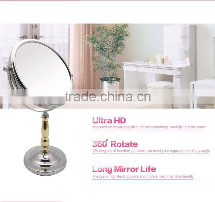 Hotel bathroom desktop magnifying mirror 5x