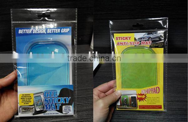 Wholesale super stickiness anti slip mouse pad for car dashboard