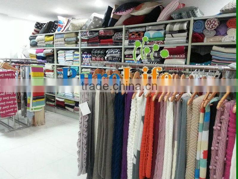 SZPLH Gradient Color knitted cashmere shawl