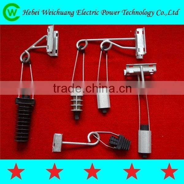 electric insulated wedge type strain clamp/tension clamp
