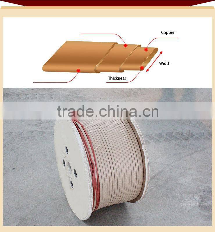 awg copper paper covered wire for motor winding coils pass ul