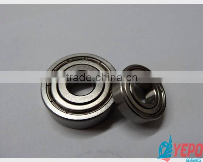 Hot sale China Yepo brand Cheap ball bearings 6200 single row deep groove ball bearing,simple in design,easy for replacement